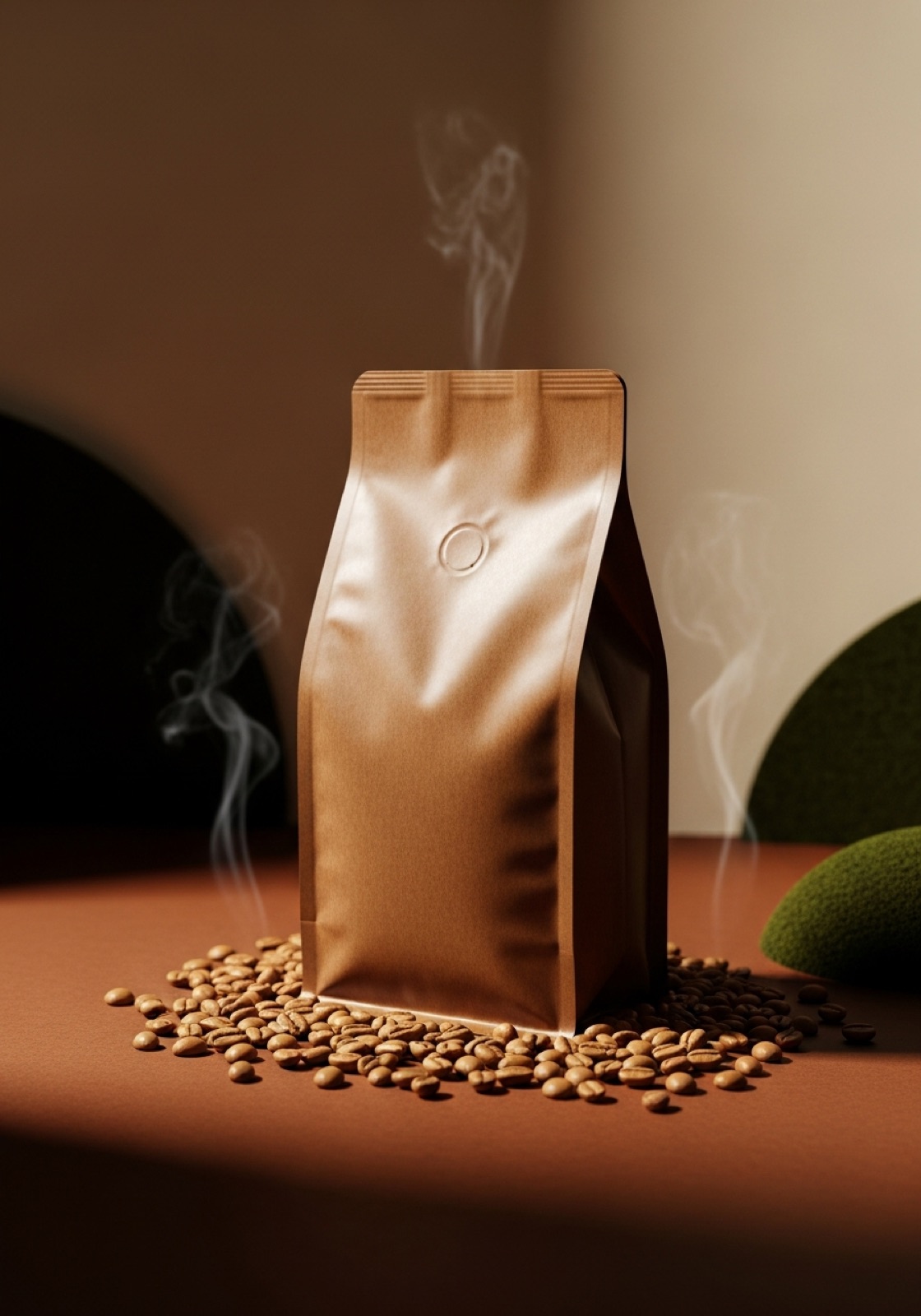 EasyEspresso — kraft zak met vers gebrande single origin koffiebonen