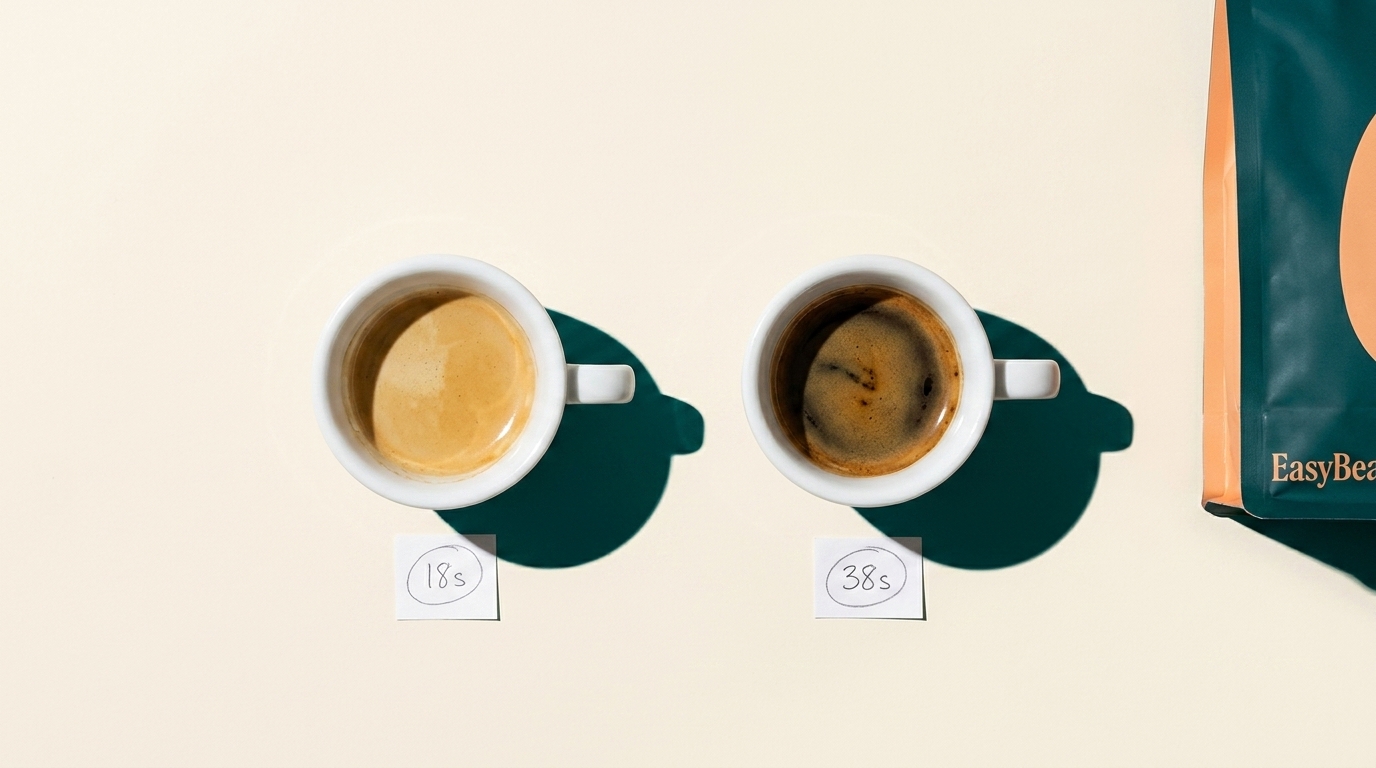 Espresso te zuur of te bitter? Zo los je het op (in 3 stappen)